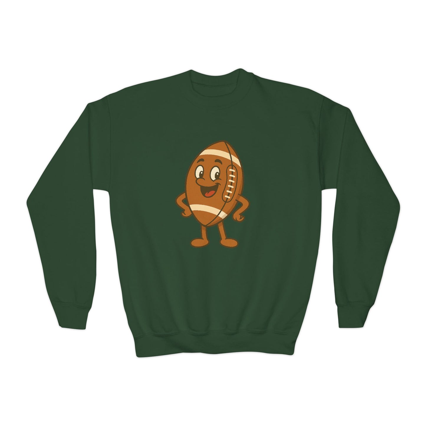 American Football Youth Crewneck Sweatshirt