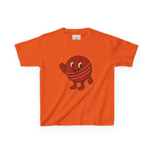 Cricket Ball Graphic Kids Tee