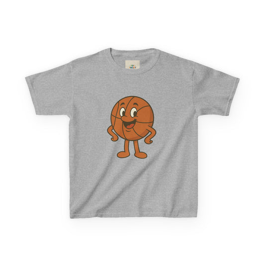 Basketball Kids Heavy Cotton Tee