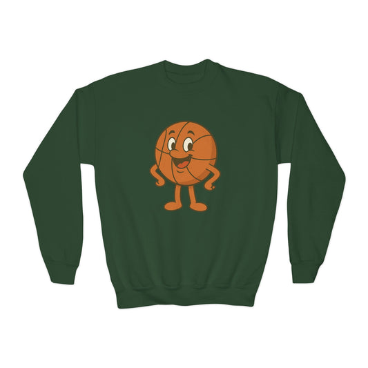Basketball Youth Crewneck Sweatshirt