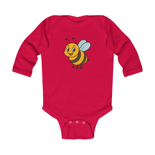 Bee Infant Long Sleeve Bodysuit